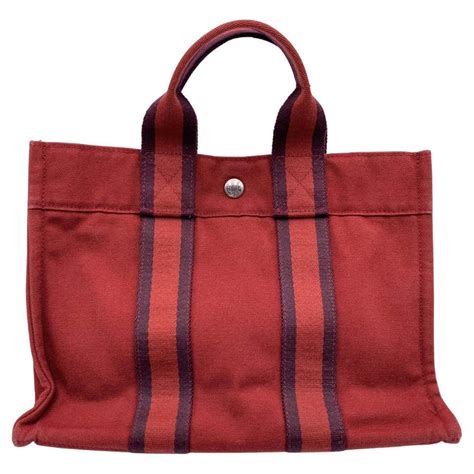 hermes canvas fourre tout mm|hermes fourre tout products for sale .